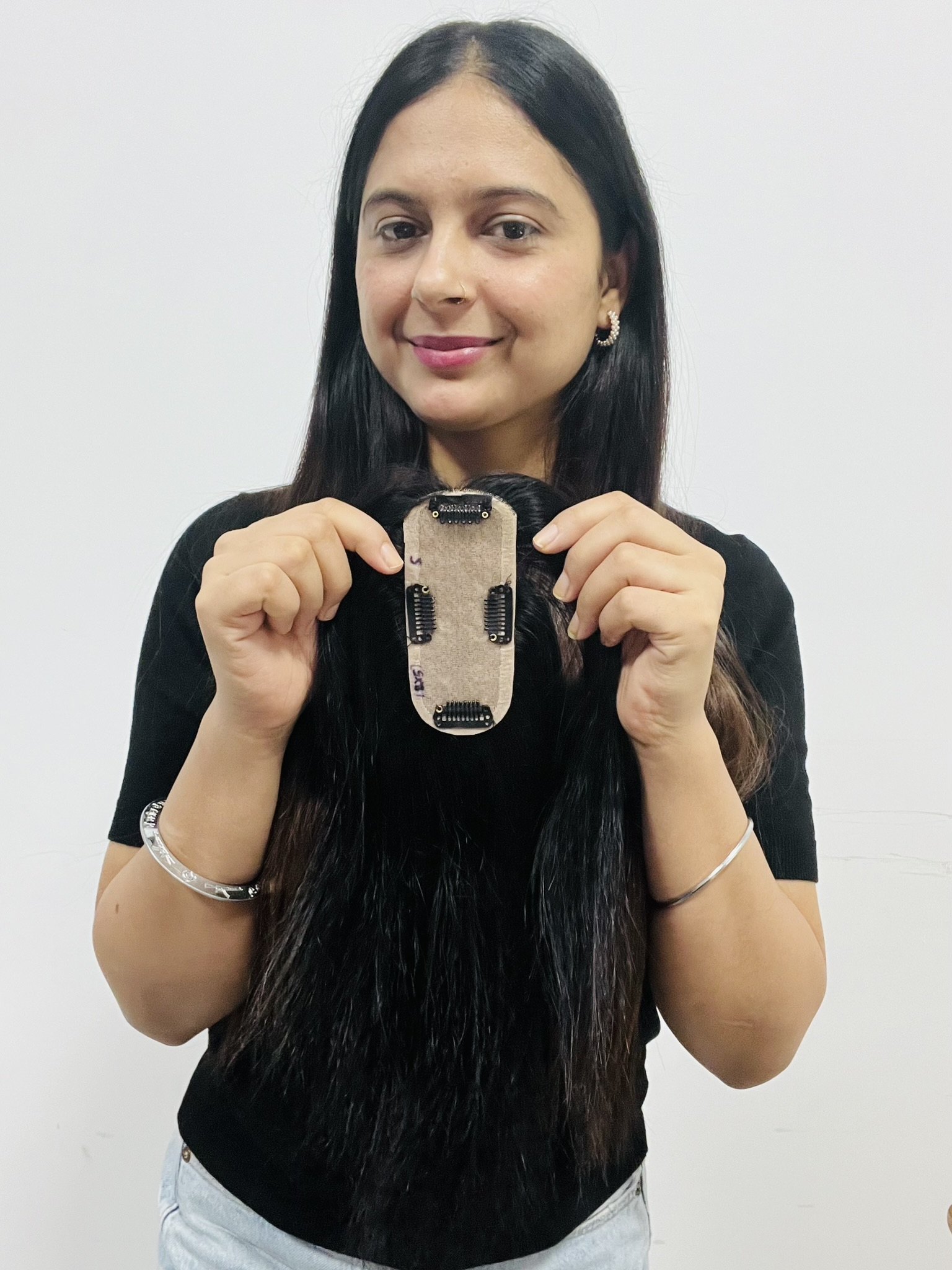 2x5 Scalp topper hair extension