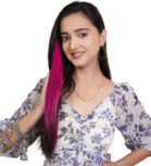 Silky Wigs Colored hair stand