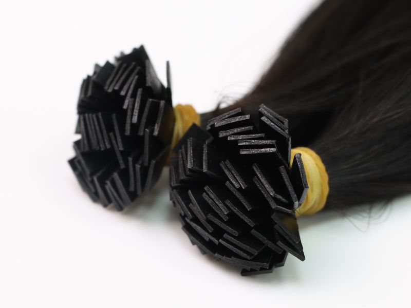 Silky wigs- Flat tips permanent hair extension