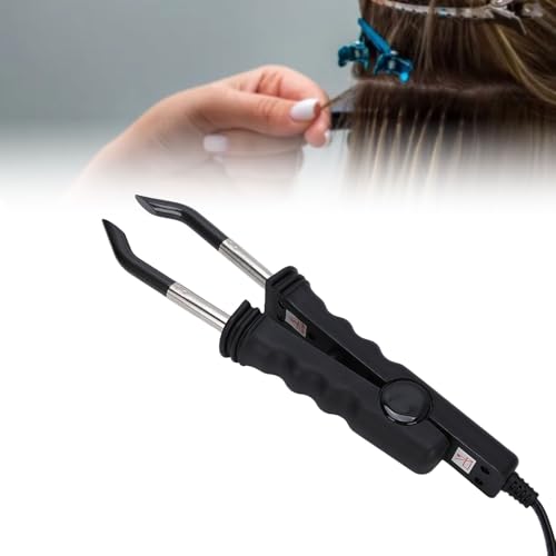 Hair extensions installation iron