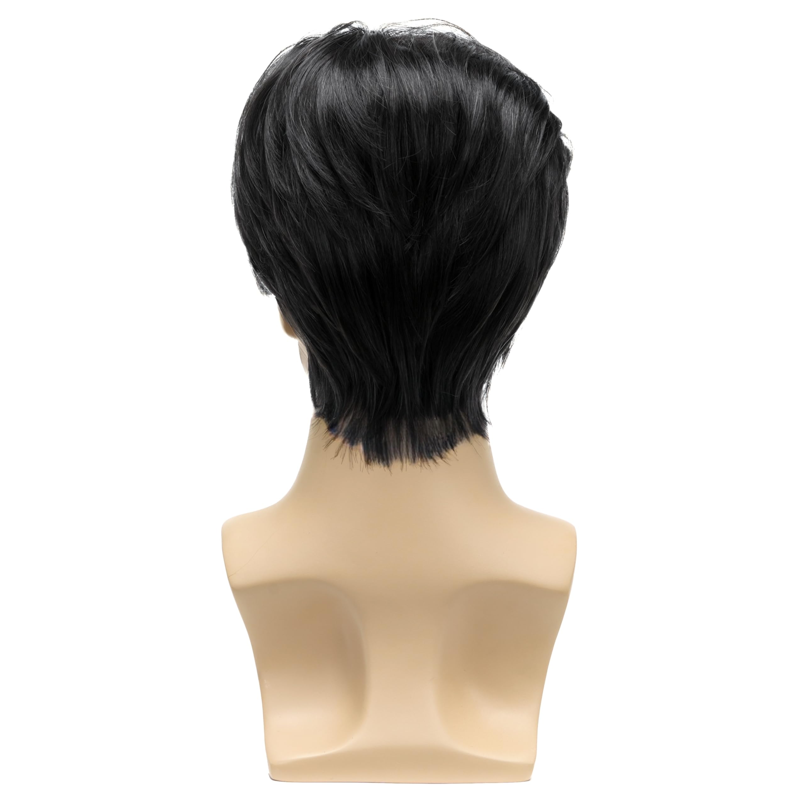 Silky Wigs- Male Full Head Wig