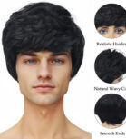 Silky Wigs- Male Full Head Wig