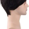 Male Full Head Human Hair Wig