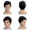 Male Full head Synthetic Hair Wig