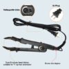 Hair Extensions Connector Iron Flat -Shaped