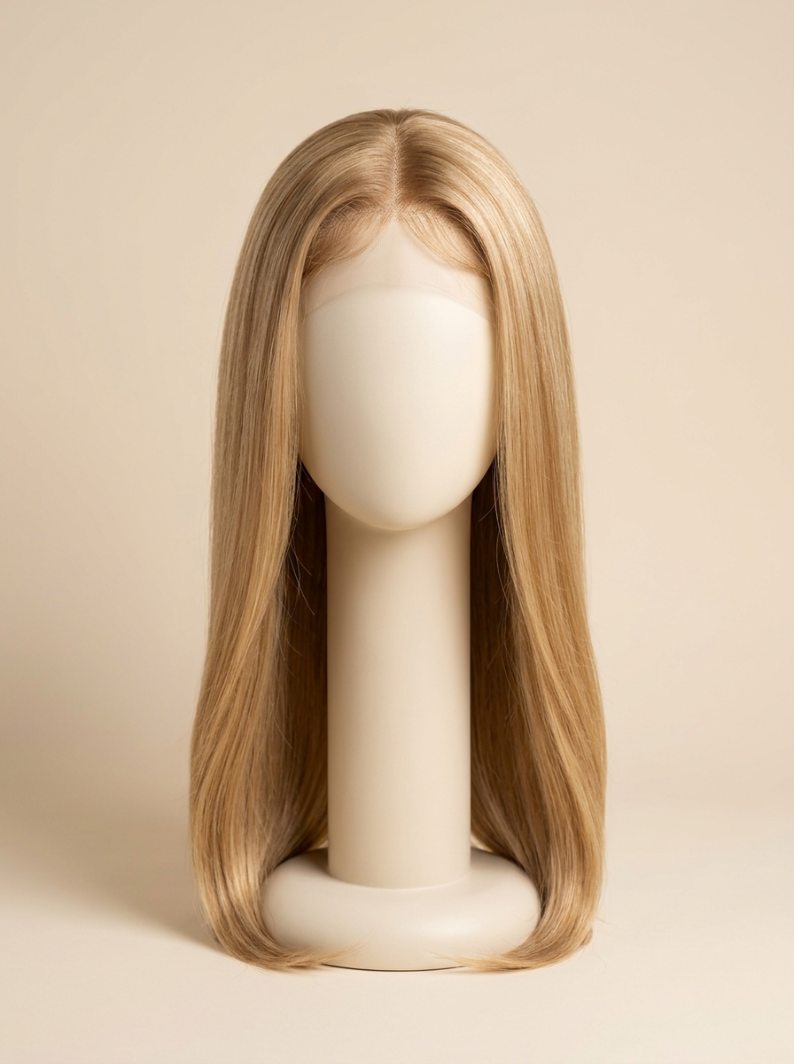 Silky Straight Full Lace Wig - Front View