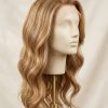 Silky Straight Full Lace Wig - Side Angle View
